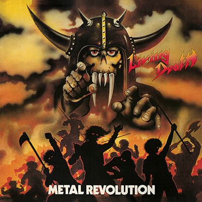 LIVING DEATH - Metal Revolution LP