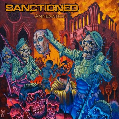 Sanctioned - s/t LP