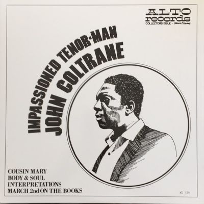 John Coltrane Impassioned Tenor-Man LP