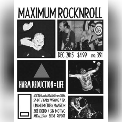 Maximum Rocknroll #391 • Dec 2015
