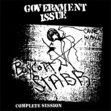 Government Issue Boycott Stabb Complete Session LP