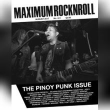 MAXIMUM ROCK N ROLL Issue #411 August 2017 MAG