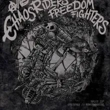 Crutches / Kontrasocial - Chaosriders Freedom Fighters LP