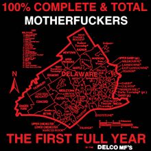 Delco MFs - 100% Complete & Total Motherfuckers LP