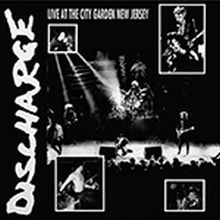 DISCHARGE Live at the City Garden 83 (black vinyl)