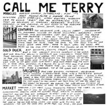 TERRY - CALL ME TERRY LP (RED VINYL)